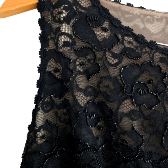 Stunning new VINTAGE Tonight Black Gown nwt - Picture 5 of 12